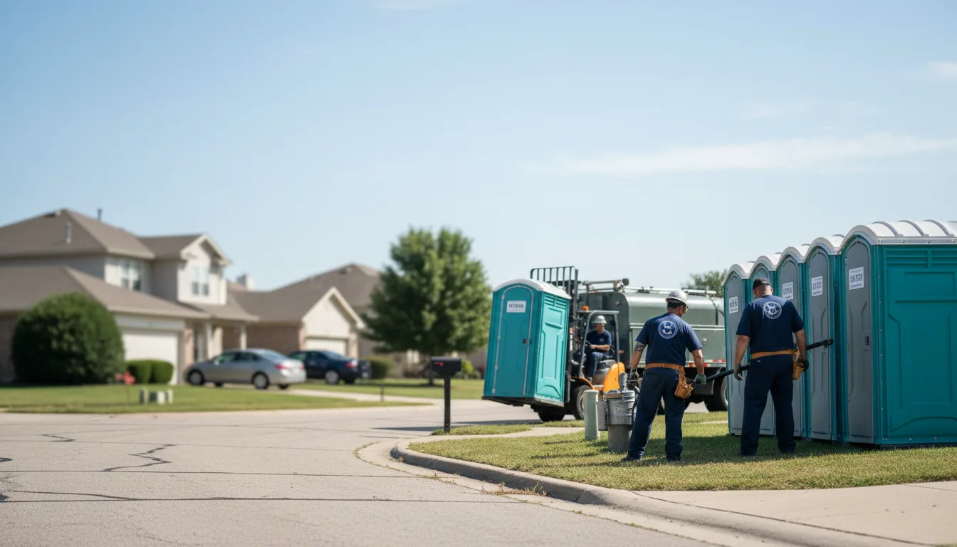 Porta Potty Rental in Newton Falls, OH near me